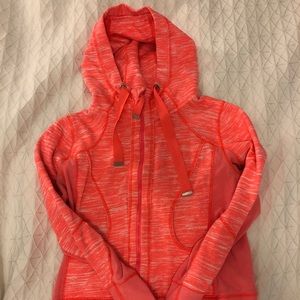 Zella Full Zip Jacket Size Medium Hot Pink